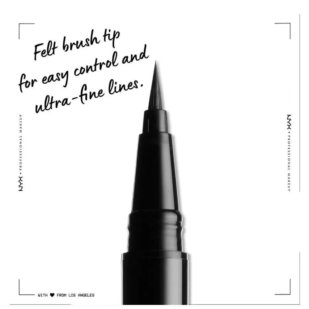 $6❤️‍🔥 NYX Epic Ink Liner Waterproof BLACK Eyeliner 👁️ NEW IN BOX